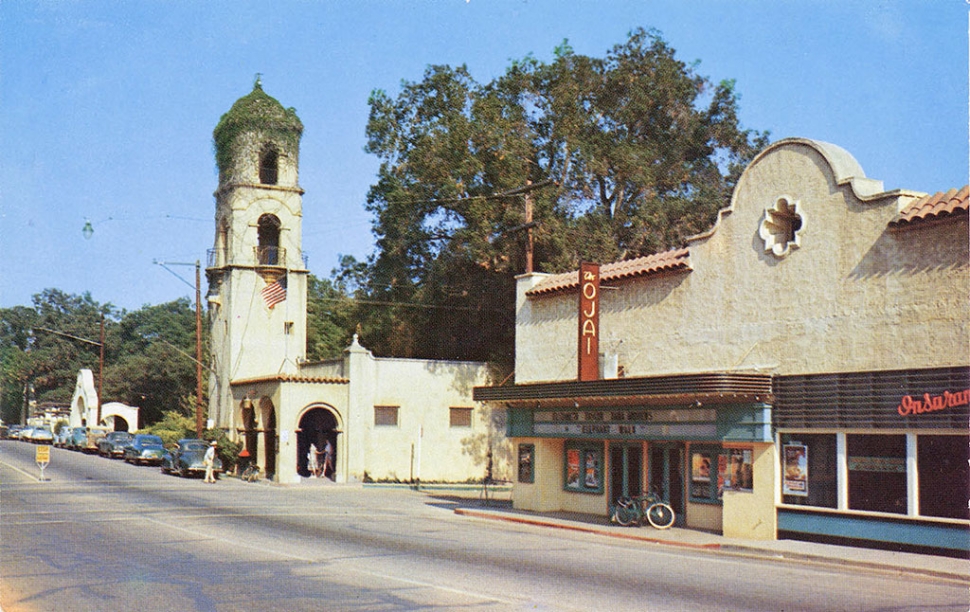 Ojai Post Card 1954 – Ojai Valley Museum Archives