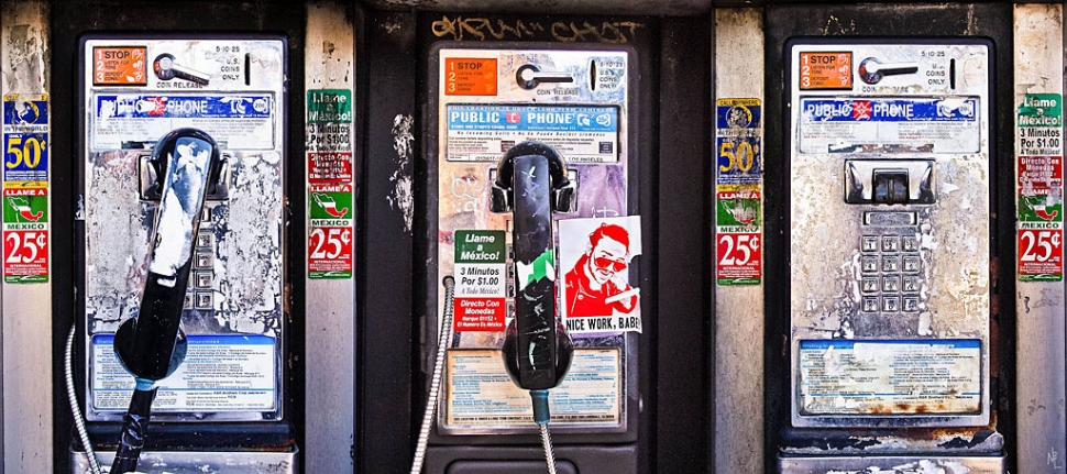 "Phone Home" Photo by Nancy Lehrer.