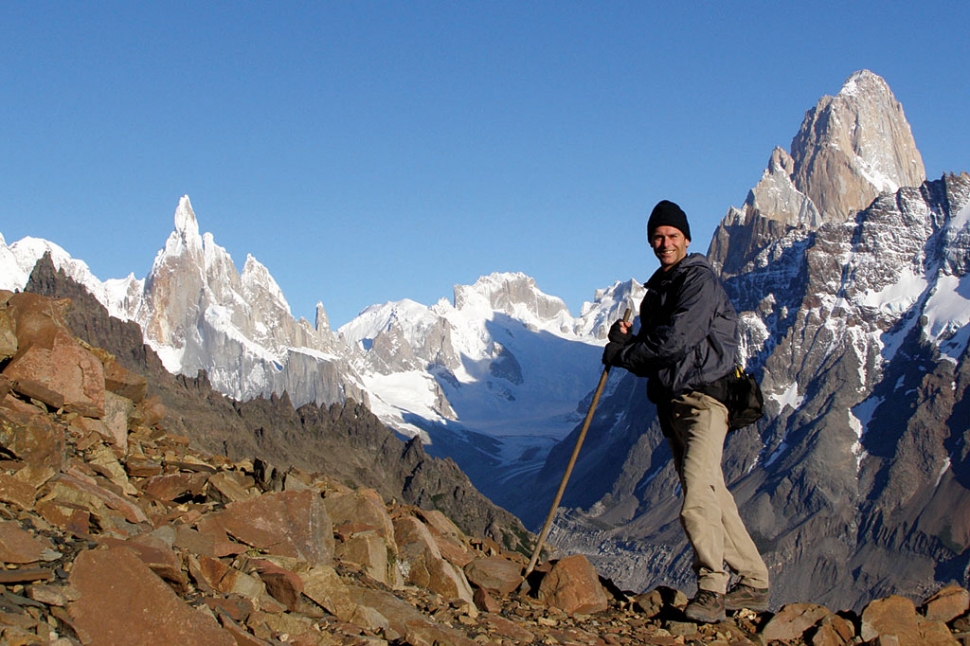 El aventurero Tom Reed presentará dibujos de “Patagonia Granite Avatar”