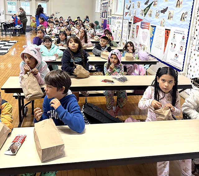 Piru Elementary Principal Viviana Magaña-Laureano said, “Another successful Saturday STEAM Academy in the books—rain couldn’t stop our curious minds! Students stayed cozy in their pajamas as they explored STEAM activities. Thank you to all the staff and families who made this rainy day a warm learning adventure!” Photos courtesy https://www.facebook.com/756397931999384/posts/1617133269259175.