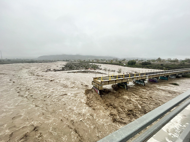 Last week’s rainstorm in Fillmore brought significant rain to get the river’s roaring again. Pictured is the Sespe River near Old Telegraph Road following strong. As of Monday, December 29, 2025, rainfall totals according the VCPWA - Watershed Protection Station 199a - Fillmore Sanitation: Current Water Year 2025 - 2026: Oct. 1.46”; Nov. 7.02”; Dec. 6.21” and Station 172 - Lake Piru - Piru Canyon: Current Water Year 2025 - 2026: Oct. 3.50”; Nov. 7.37”; Dec. 6.49”. Info courtesy https://vcwatershed.net/fws/reports/rain-season-report. Photo credit Angel Esquivel.