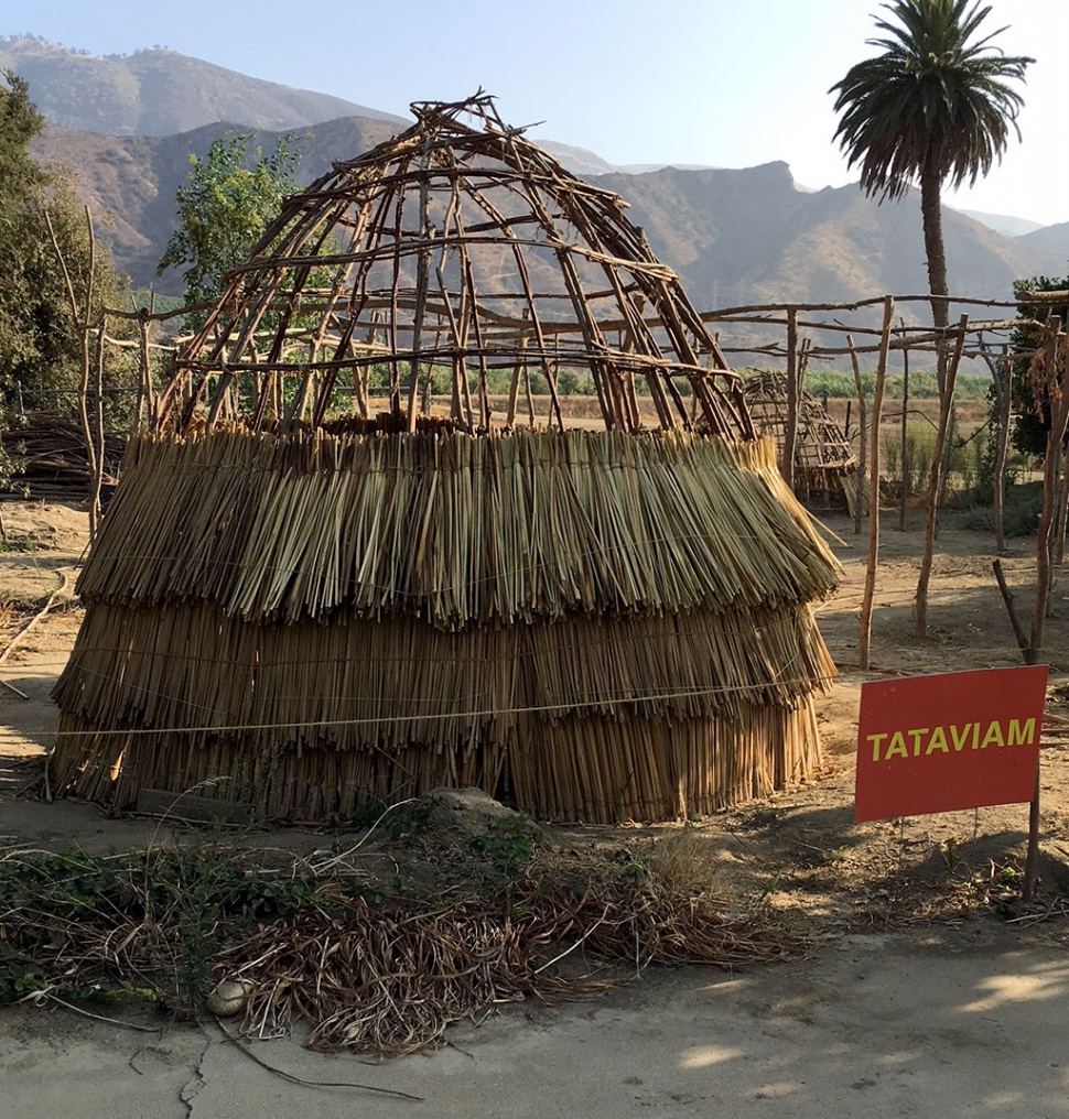 Rancho Camulos Museum is excited about the authentic Tataviam Village being built on their site. The village will show another aspect of our early California history. Photo courtesy Martha Richardson.