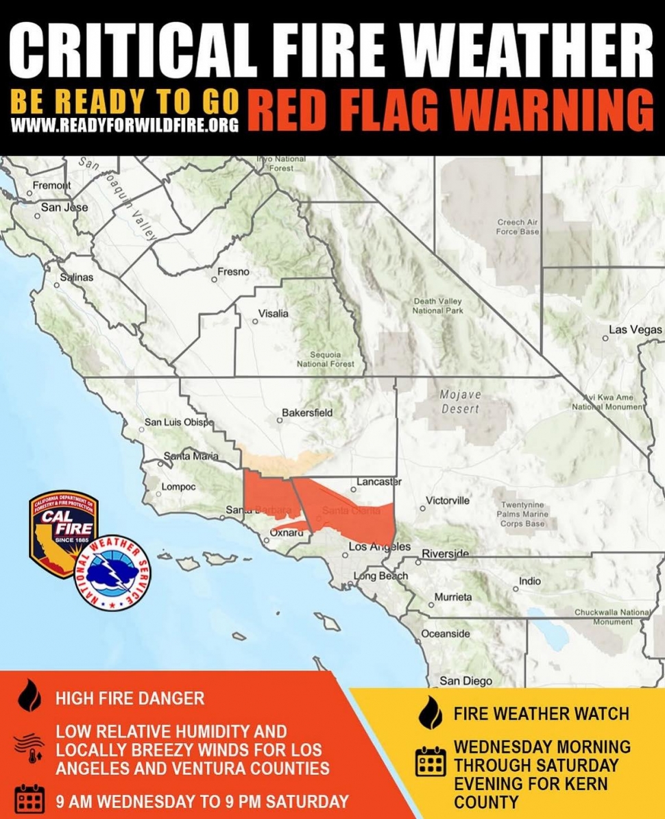 Courtesy https://www.facebook.com/venturacountyfire