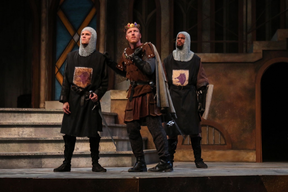 Jason McBeth as Richard (center). Photo by Brian Stethem