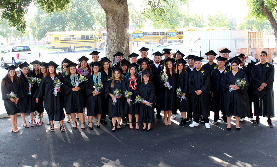 Pictured above are the 2019 Sierra High School and Heritage Valley Independent Study graduates. Thirty-eight students graduated Wednesday, June 5th, from SHS/HVIS. Way to go Warriors! Photo Courtesy Sierra High School Website.