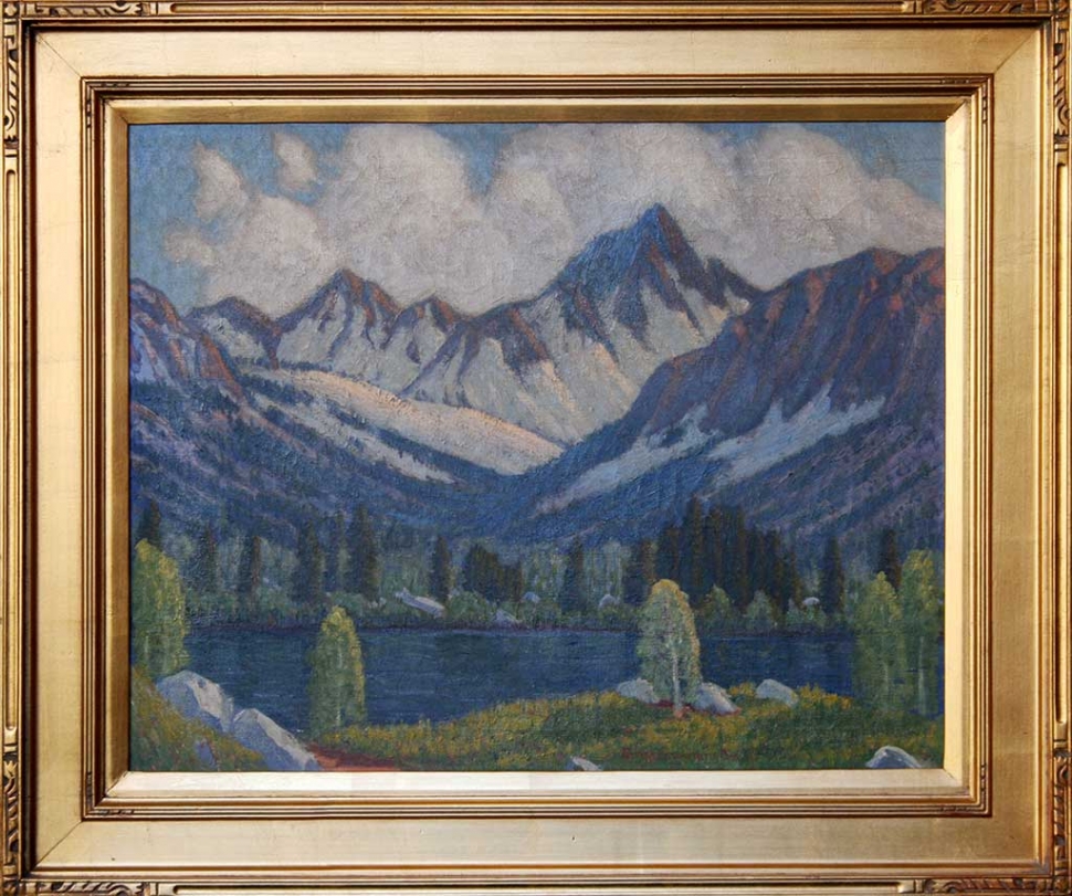 Sierra #1, oil on canvas, Ernest Browning Smith