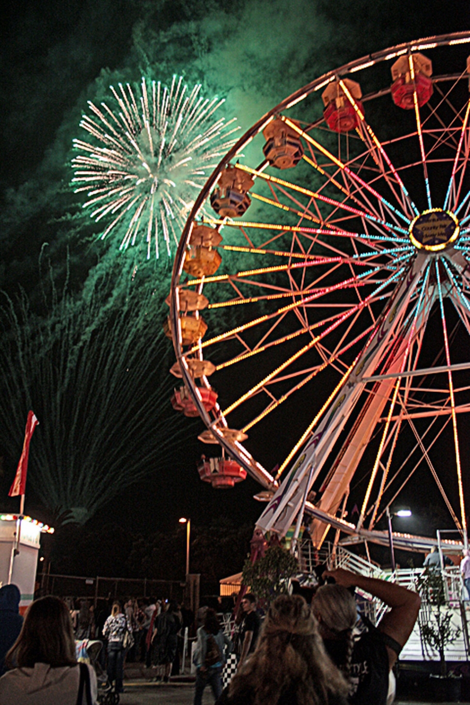 The Big Wheel & Fireworks.