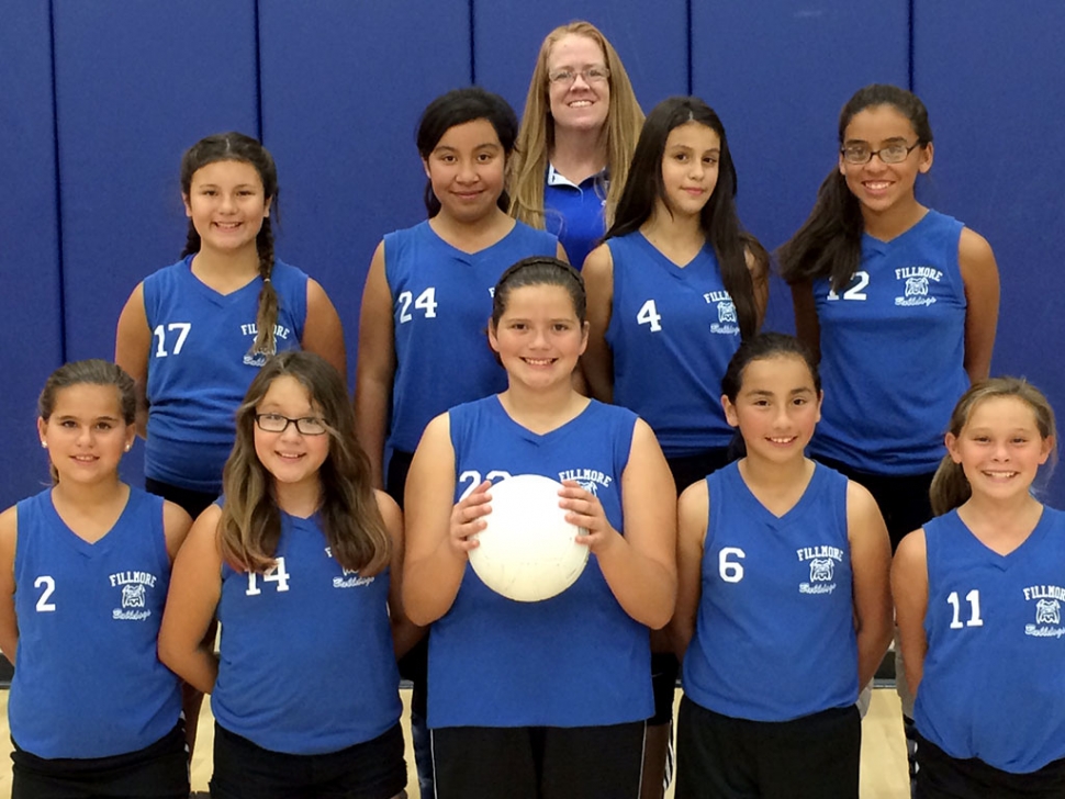 Congratulations to Lady Bulldogs Volleyball on a great season. Pictured is the 6th grade team.