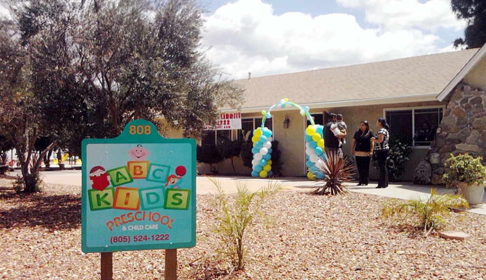 GRAND OPENING - Alma Ferrel, owner of ABC Kids Care in Fillmore, held her grand opening Saturday. Ferrel received a Community Investment Loan Fund of $175,000 to expand her already home-based daycare business. County and city dignitaries attended the opening.