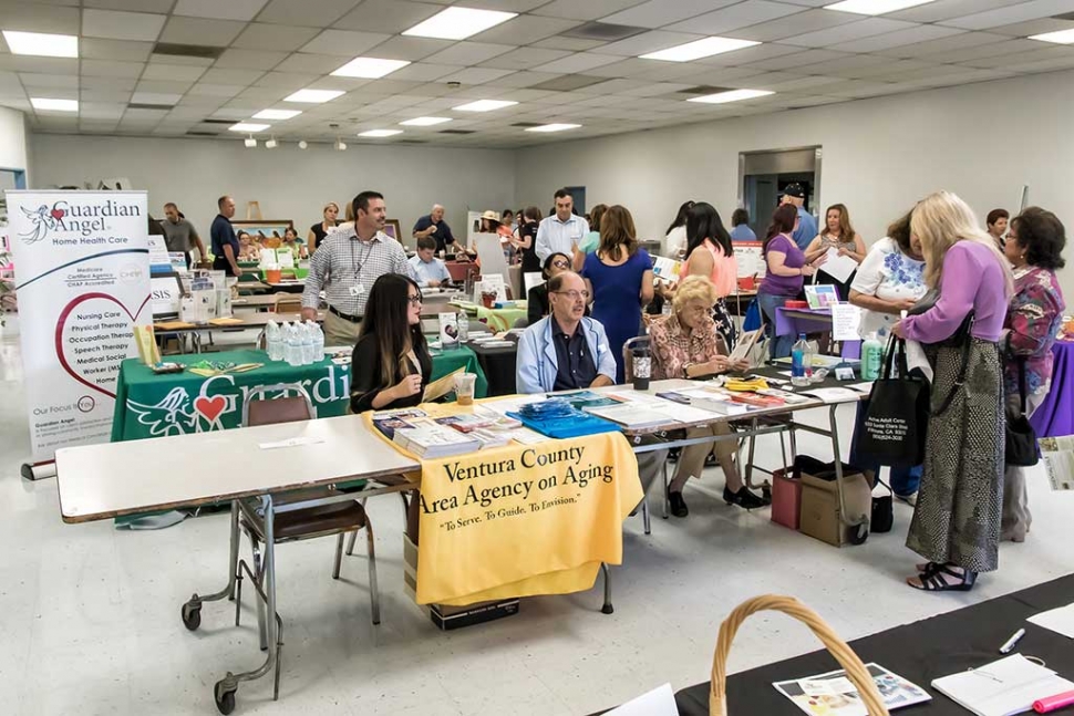 The Active Adult Center Health Fair was held on Saturday, October 24, 2015, from 10:00a.m. – 2:00 p.m. This was the first Health Fair put on by the Active Adult Center. There was been such a great response from vendors eager to come out to the City of Fillmore to provide services to the seniors in the community, with at least 40 venders participating. The Health Fair was a “One Stop Shop” with something for everyone with health care needs. The vendors were able to answer questions, give out information and schedule appointments for health services. The Santa Clara Valley Wellness Foundation partnered with the Active Adult Center this year for their Health Fair. The Foundation has held very successful health fairs the last three years, which have typically been held in early November, at the Fillmore Store Front. This partnership ensures that the agencies coming out to Fillmore for the health fairs do not duplicate their services. Pictured, the Health fair had a great turnout. Photos courtesy Bob Crum.