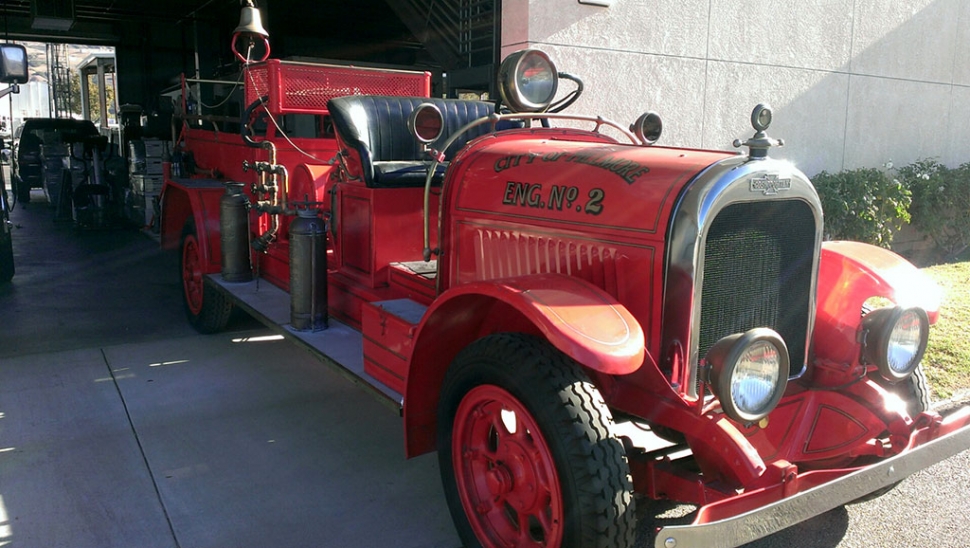 The old 1926 Fillmore Fire Engine will make an appearance this Friday at 