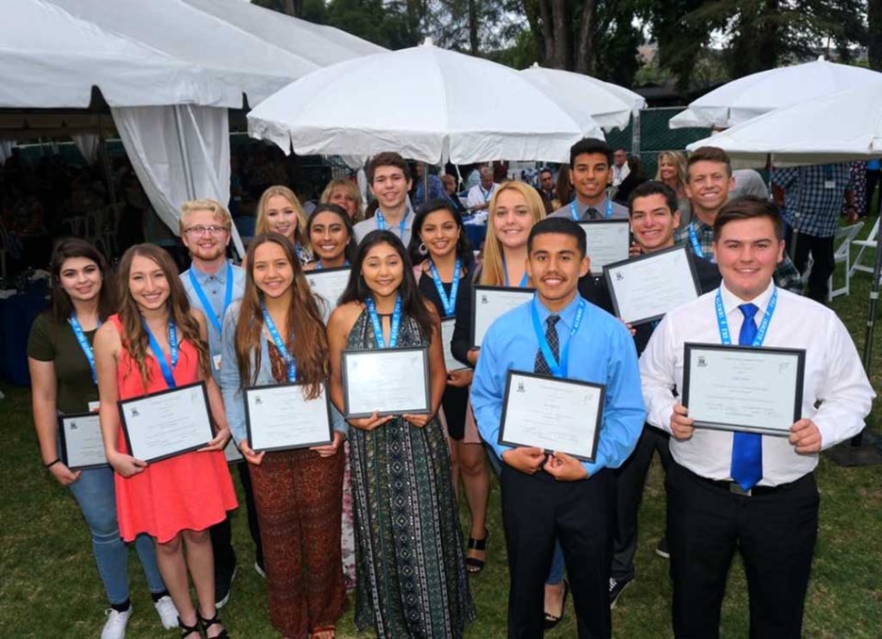 A great evening was had by all last Saturday at the 2017 FHS Alumni Dinner. Staying with tradition, the Board of Directors held the dinner on the Saturday after graduation. The dinner portion of the event was sold out but individuals were still able to attend the evening portion for a small donation to the Alumni Scholarship Foundation. The 2017 Alumni Scholar winners were presented their awards to over 650 people in attendance. Each year the Alumni Board of Directors honor different graduating classes. Next year’s honored classes are those ending in 3 and 8, however all alumni are invited to attend. On behalf of the current Alumni Officers and Directors, we say Thank You for attending the 104th Alumni Dinner and making it a huge success! See everyone next June. Please don’t forget to support the FHS Alumni Fireworks Booth in a couple of weeks. We volunteer and work hard to raise money for higher education. Onward and Upward with the Fillmore High Alumni Association!