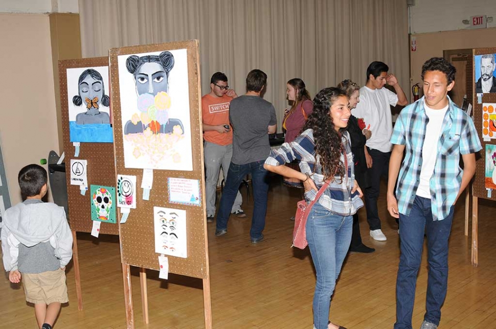 Fillmore High School Visual and Performing Arts department hosted their annual Art Show “Road Less Traveled” this past Thursday March 30th at the Veterans Memorial Building. 