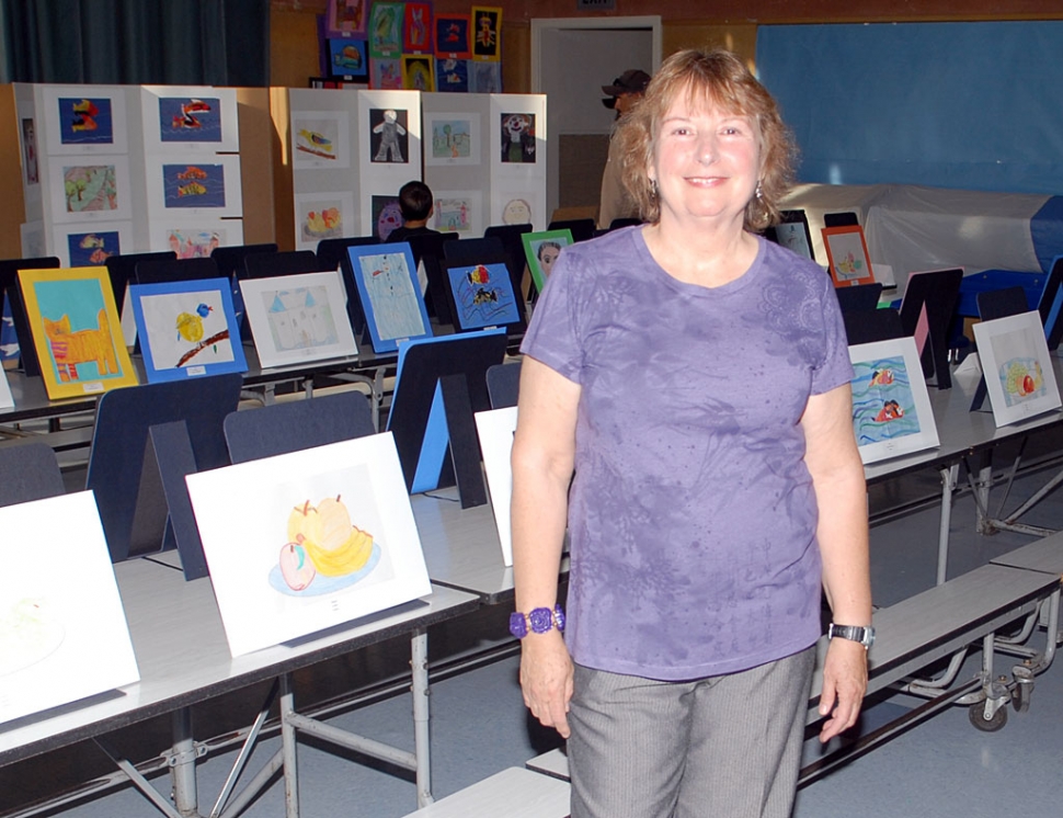Local artist Virginia Neuman provides art lessons to students, rivaling high school art. It is funded through private foundations.