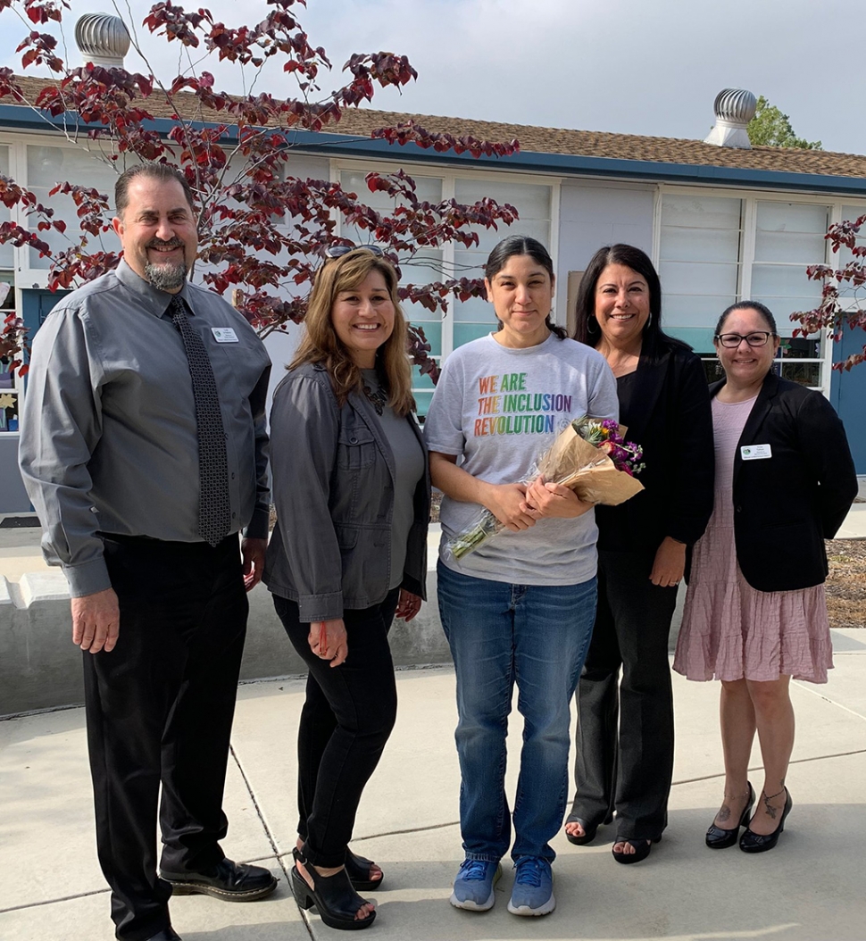 Certificated Staff Member of the Year, Nereira Morales, Special Education Teacher, San Cayetano School.