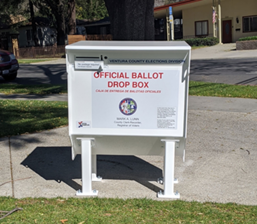 With election day around the corner, the County of Ventura Elections Office has a list available of the approved ballotdrop locations. For the City of Fillmore, the ballot box is located outside the Fillmore Library. Please report any possible unauthorized ballot boxes or issues to Erika Herrera, Deputy City Clerk at eherrera@fillmoreca.gov, or by phone to 805-946-1712. Courtesy City of Fillmore website.