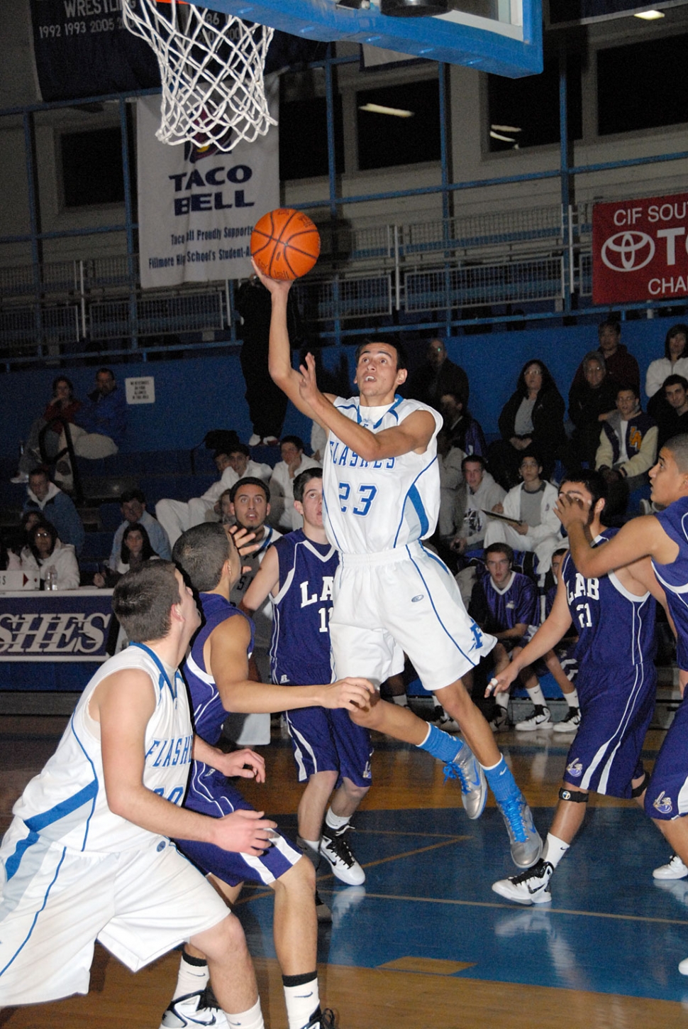 Gerardo Arevalo #23, was the highest scorer of the game with 18 points, and 4 assists. J.P. Galvez also contributed 10 points and 9 rebounds.