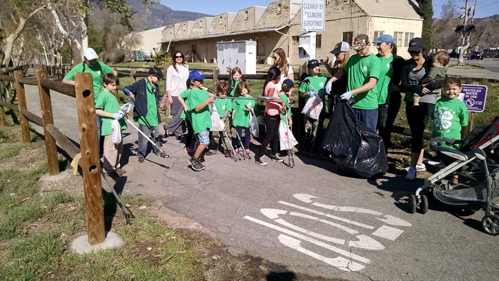 Members of Bardsdale 4H happily participated in last Saturday’s Bikepath cleanup Annual Treasure Hunt. In addition to collecting trash, the kids hunted for hidden treasures of toys and jewelry. Thanks to Lynn Edmonds for facilitating the event in Sarah Hansen’s absence. The Soroptimists sponsor the bikepath cleanup once a month and always welcome new volunteers.