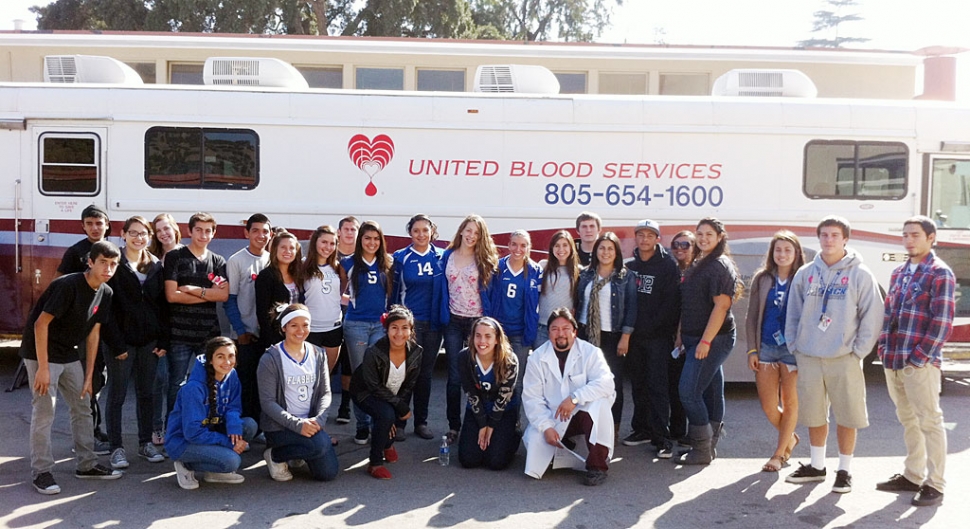 ASB class with one of the phlebotomists.