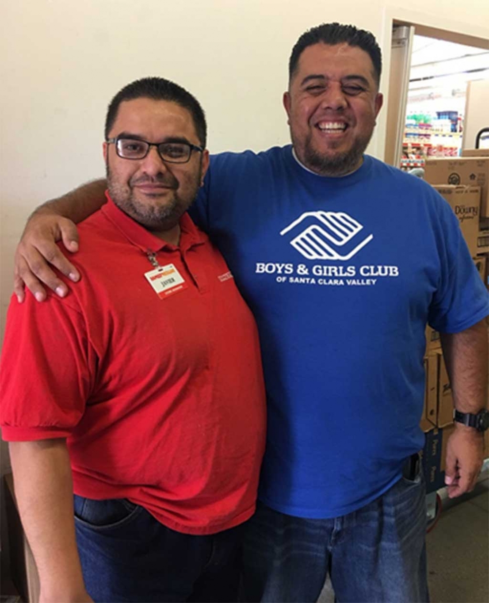 Fillmore Site Director Buddy Escoto is pictured with Fillmore’s Family Dollar Store Manager Javier Ramirez. The National Organization of Boys & Girls Club of America has partnered with Family Dollar Tree Stores across the United States. The Boys & Girls Club of Santa Clara Valley is excited to have a Family Dollar Store in Fillmore to partner with, “Javier is a cool guy and has always supported us” states Fillmore Site Director, Biddy Escoto. Thank you Family Dollar Store.