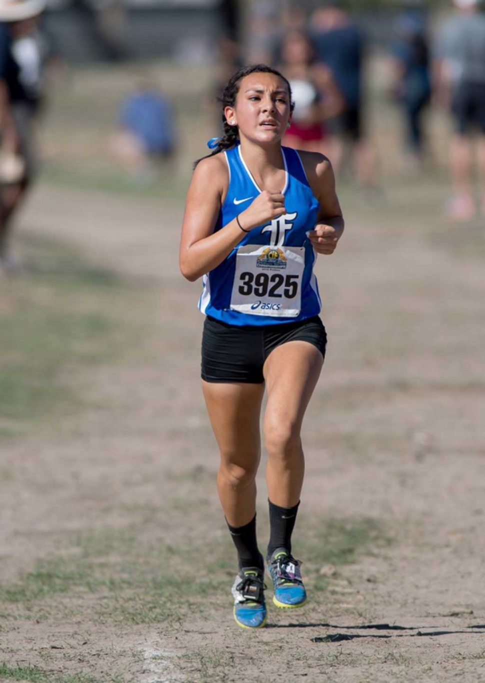 Sophomore Carissa Rodriguez placed third at the CIF Prelims in Riverside this past Friday.