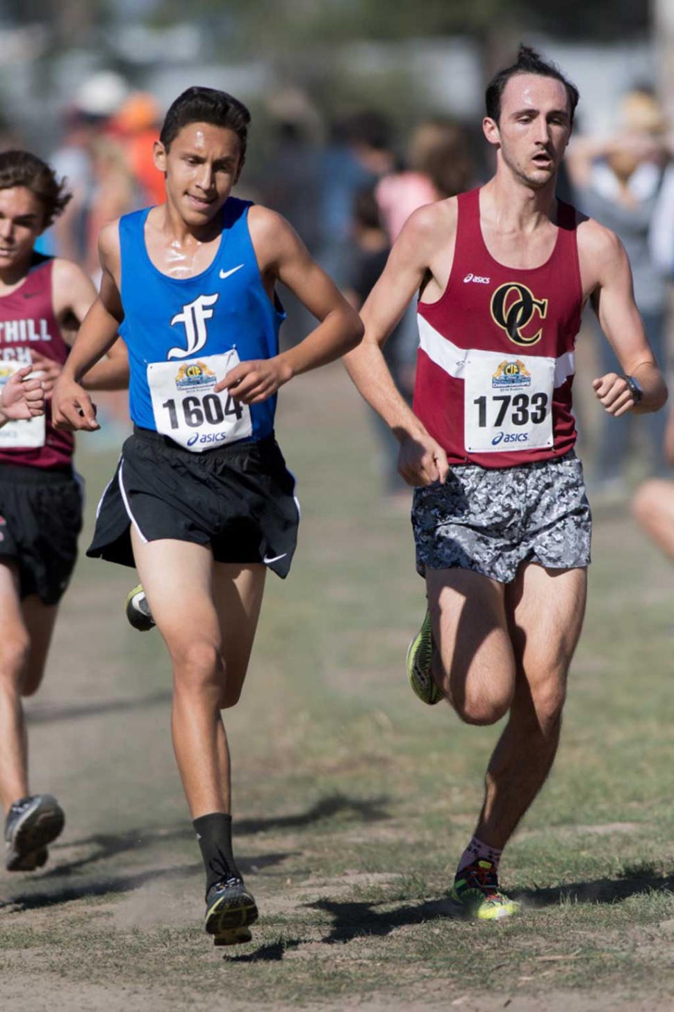 Junior Everardo Garcia Magaña at the CIF Prelims this past Friday.