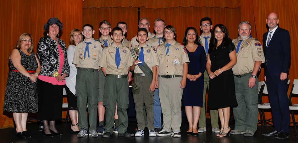 Non-Profit Organization of the Year Boy Scout Troop #406.