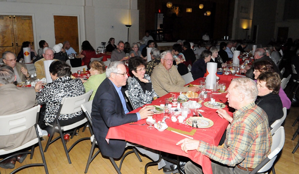 Trinity Episcopal Church held its Annual Prime Rib Dinner on Saturday, February 5th at the Veteran’s Memorial Building. The place was packed, the food was good, the company was great!