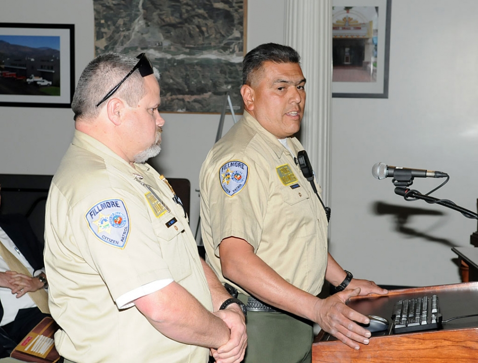 Ray Medrano with the Citizens Patrol spoke to the Council on the need for citizens to be involved and proactive in protecting the City.