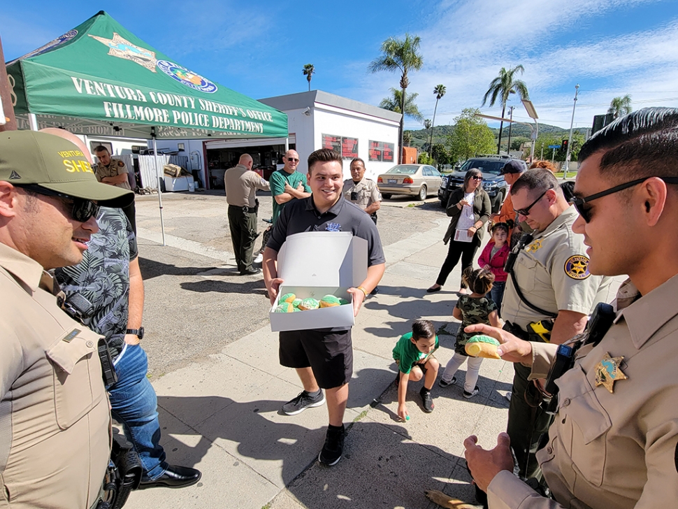 The Fillmore Police Department is proud to announce “Coffee with a Cop” day. Coffee with a Cop brings deputies and community members together, over coffee, to discuss issues and learn more about resources, services, and needs of the community. On Thursday, March 17th, from 10:00 am to 12:00 pm, Fillmore deputies, along with the Fillmore Police Chief were at La Michoacana, 511 Sespe Avenue in the city of Fillmore, sharing a cup of coffee with neighbors. Community trust is one of the key elements to the success of the Fillmore Police Department. By sitting down and having a simple conversation, deputies, and the community members they serve, can continue building and growing together. 