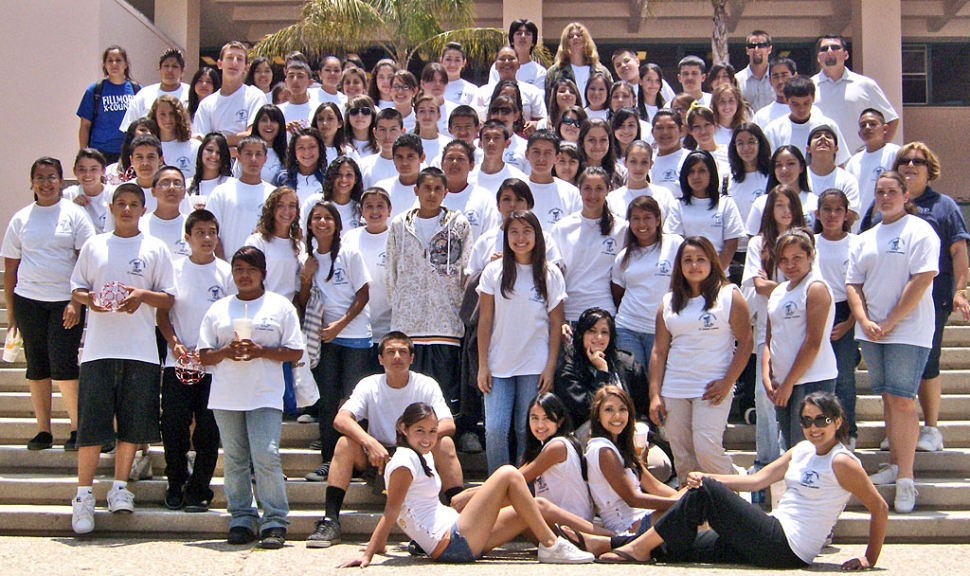 Pictured above are the students who participated in the 2008 UC Summer Academy. This is the 3rd year for this successful program. On July 10 the academy held their “End of the Program Celebration” dinner at Fillmore Middle School.