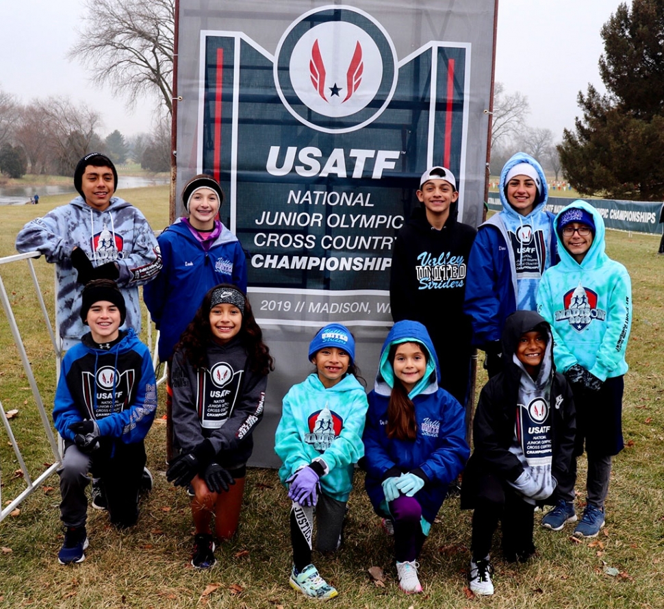 Pictured is the Fillmore Condors Cross Country team in Madison, Wisconsin at the USA Track and Field Junior Olympics on Saturday, December 14th. Left to right, Top row: Diego Rodriguez, Leah Barragan, Noah Flores, Lindsey Ramirez and Diego Felix. Bottom row: Ayden Barajas, Carolina Garcia, Lucy Zuniga, Destina Guzman and Abel Arana. Not pictured: The Theobald sisters. Photos courtesy Margarita Felix.