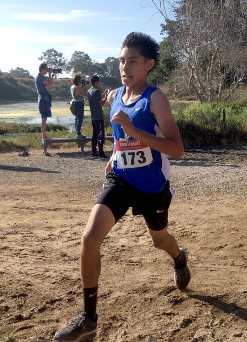 FHS Sophomore Erick Gutierrez.