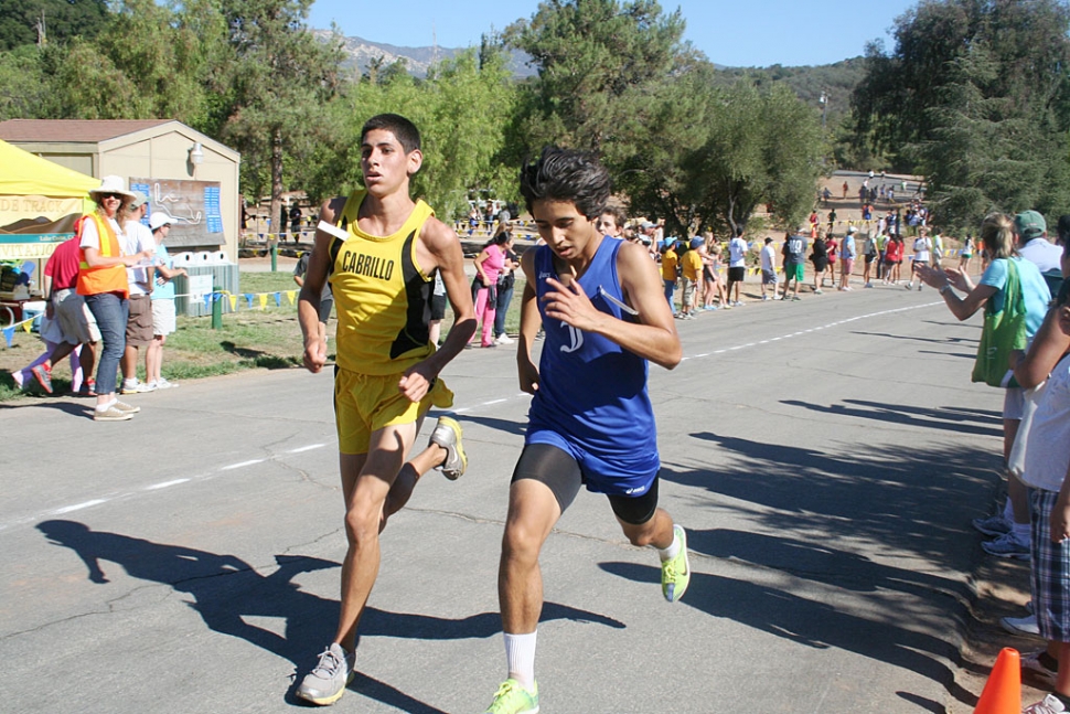 Frank Chavez - JV Boys Runner of the Week. Frank had a break out race at the Ojai Invitational. He will be a key runner this year and we look forward to see what he will do at the future races.