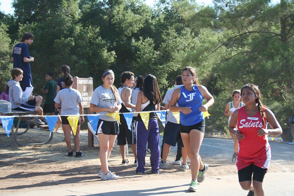 Amanda Vassaur - JV Girls Runner of the Week. Amanda had a 24 second improvement from her last race at the Seaside Invitational.
