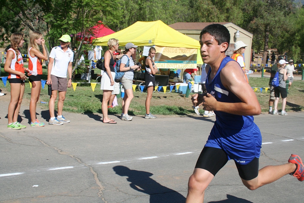 Nicolas Frias - Varsity Boys Runner of the week. Nico claimed the 7th spot on our Varsity Boys team this past week at the Ojai Invitational at Lake Casitas. He is the only Junior on the team.