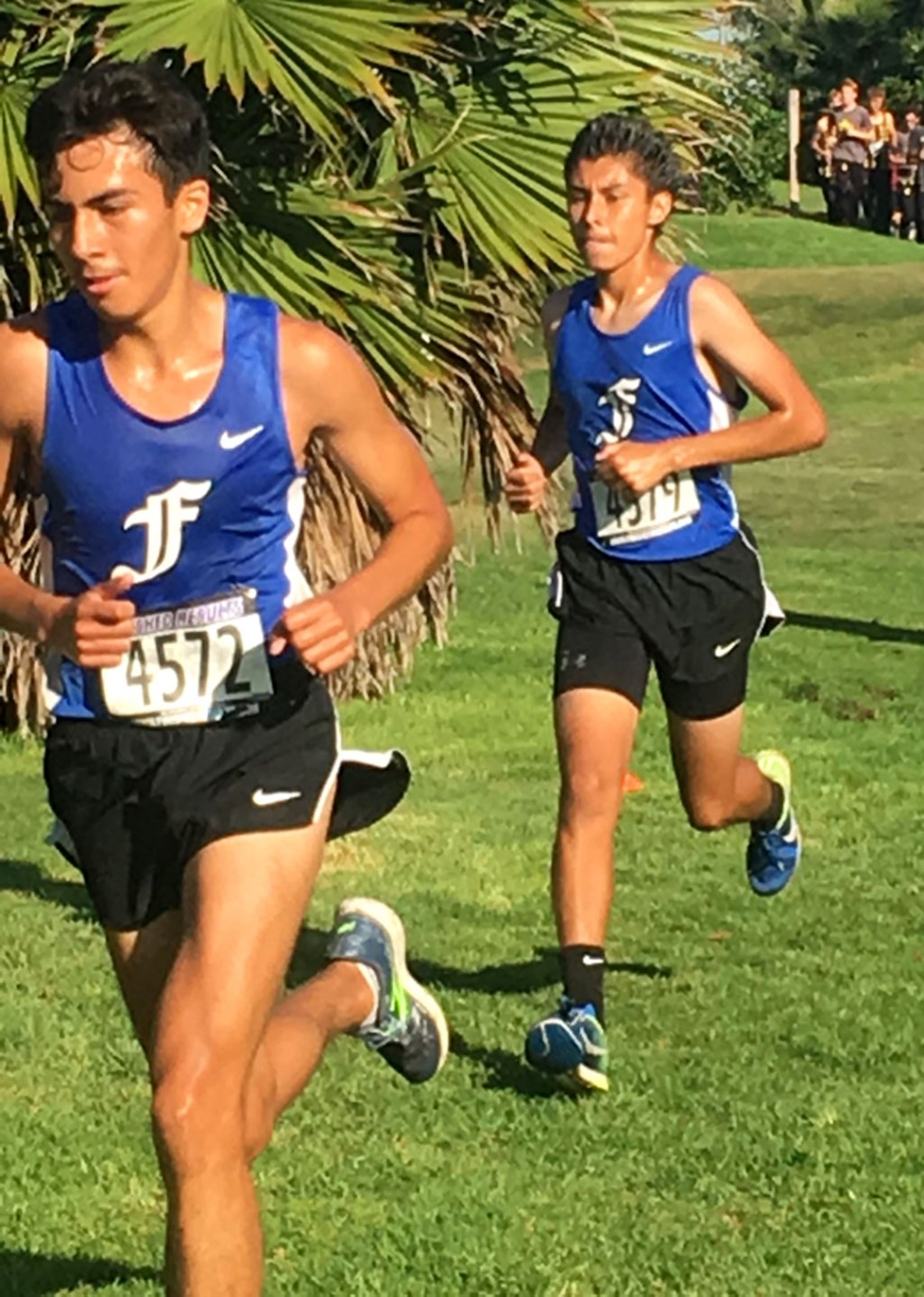 Fabian Del Villar and Erick Gutierrez FHS Varsity.