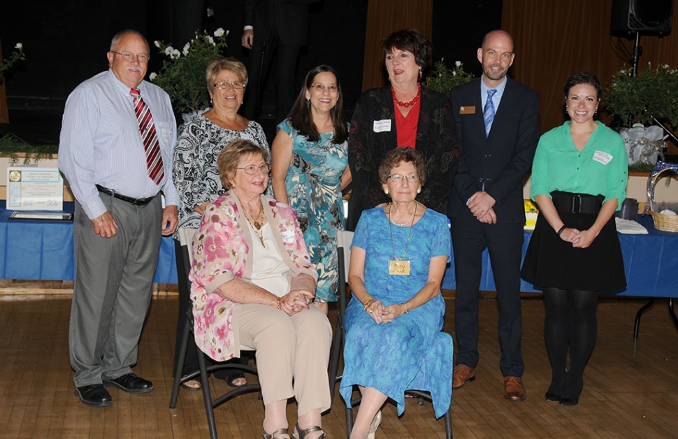 On September 27th, the Fillmore Ebell Club celebrated its 100th Anniversay, and the 50th anniversary of the Fillmore Women’s Service Club (FWSC). Seated in photo is (l-r) Jeanne Klittich, president of the Service Club, and Mary Ford. Standing is Dave Wilde and Lucy Rangel both Fillmore Unified Board of Education members, Shelley Johnson representing California State Assemblyman Jeff Gorell, Superintendent Kathy Long, a gentleman representative for U.S. Congresswoman Julia Brownley, and a representative for California State Senator Hannah Beth Jackson. Each presented proclamations of appreciation for the contributions each club has made to the community of Fillmore. Mary Ford accepted the proclamations as president of Ebell. Jeanne Klittich, president of the Fillmore Women’s Service Club accepted on their behalf. The presenters stressed Ebell’s contribution through education, culture, art, literature, music, and other fine arts. FWSC was lauded for service to the community and the many scholarships given to Fillmore students. The evening included socializing, dinner, and dancing.