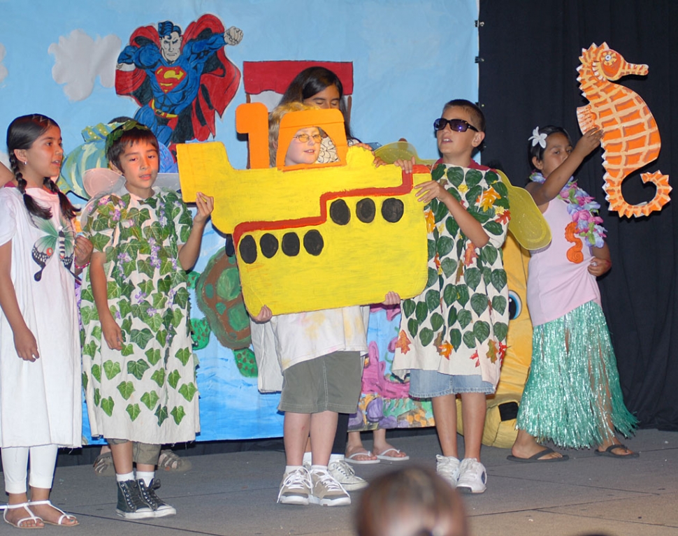 Sespe GATE students enjoyed “smooth sailing” during the play.