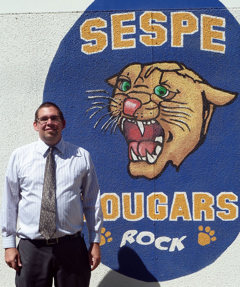 Pictured above is the new principal at Sespe School, Scott Carroll. Carrroll was previously the assistant principal at Fillmore Middle School. A picture of Piru’s new principal Diana Vides was unavailable.