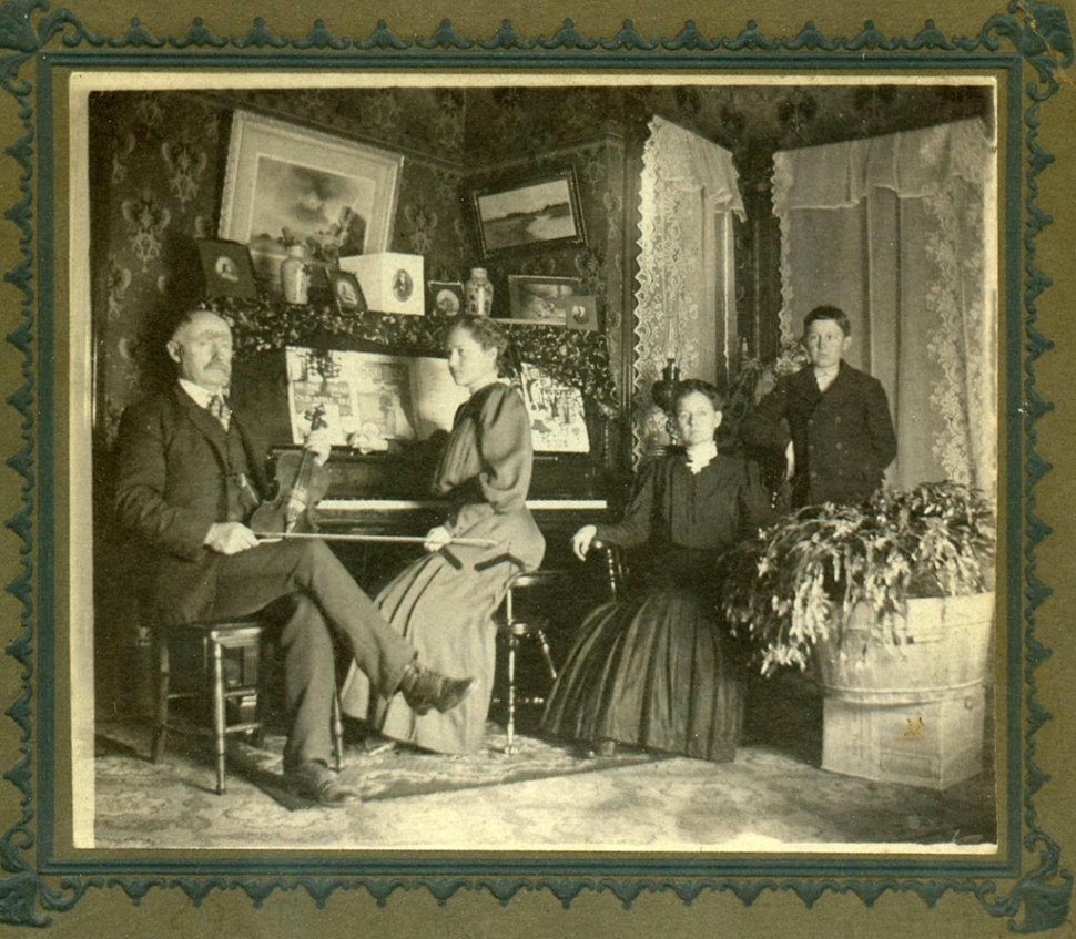Home Entertainment circa 1909.