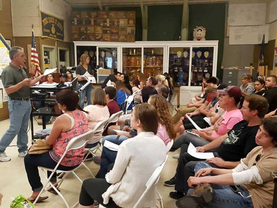 Fillmore High School FFA hosted a parent meeting to go over expectations of the students raising animals for this years fair to be held in August. Fillmore FFA is consistently successful at the Ventura County Fair and starting early definitely is part of it.