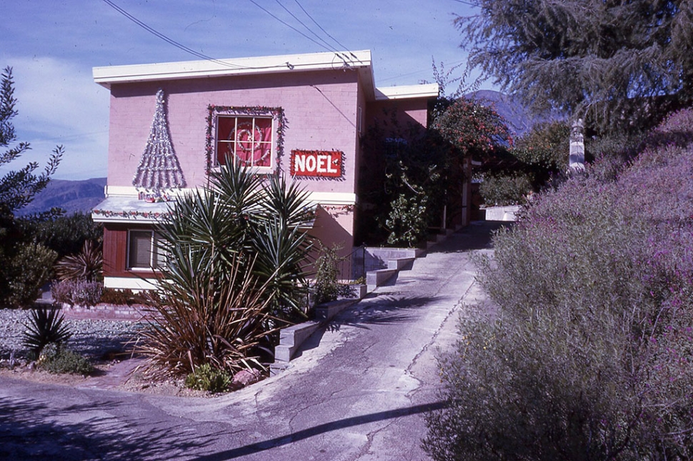 1963 Edith Jarrett's home Christmas decorations.