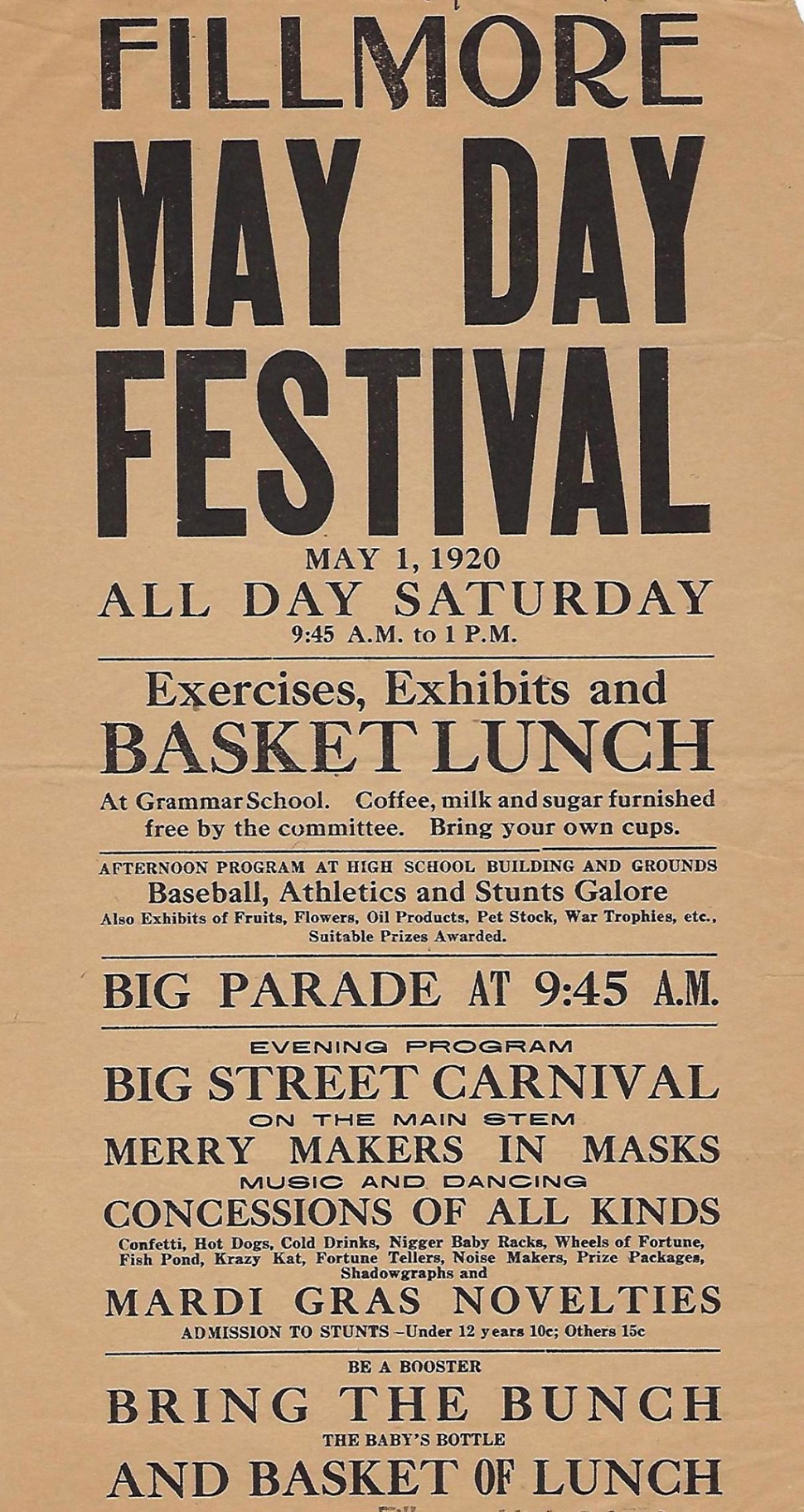 Remembering the Fillmore May Festival The Fillmore Gazette