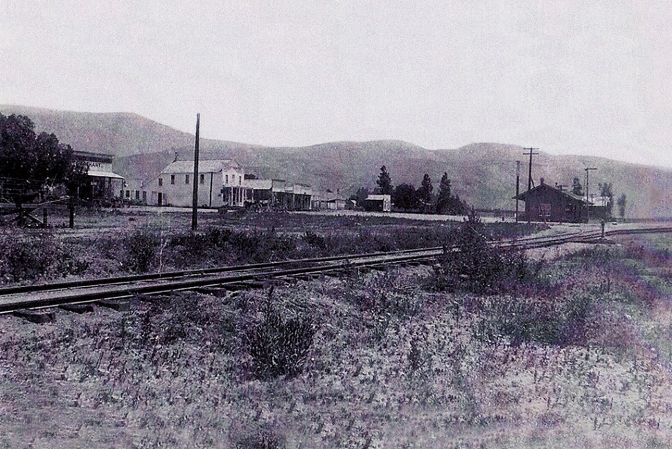 West of the depot before there was Fillmore City Park.
