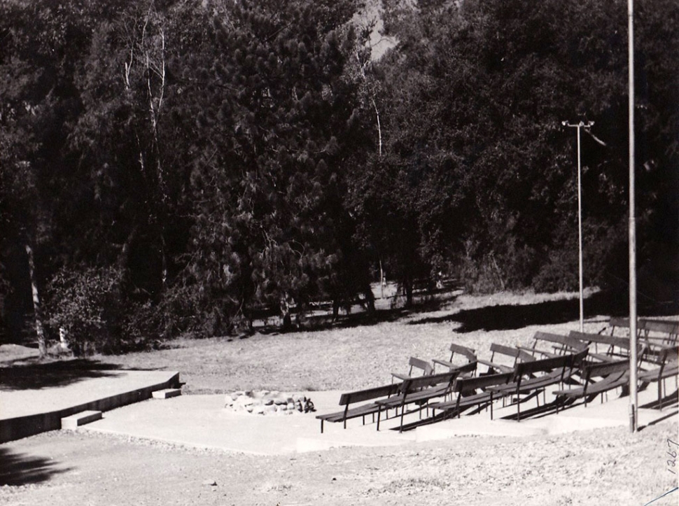 The amphitheater at Kenney Grove Park.