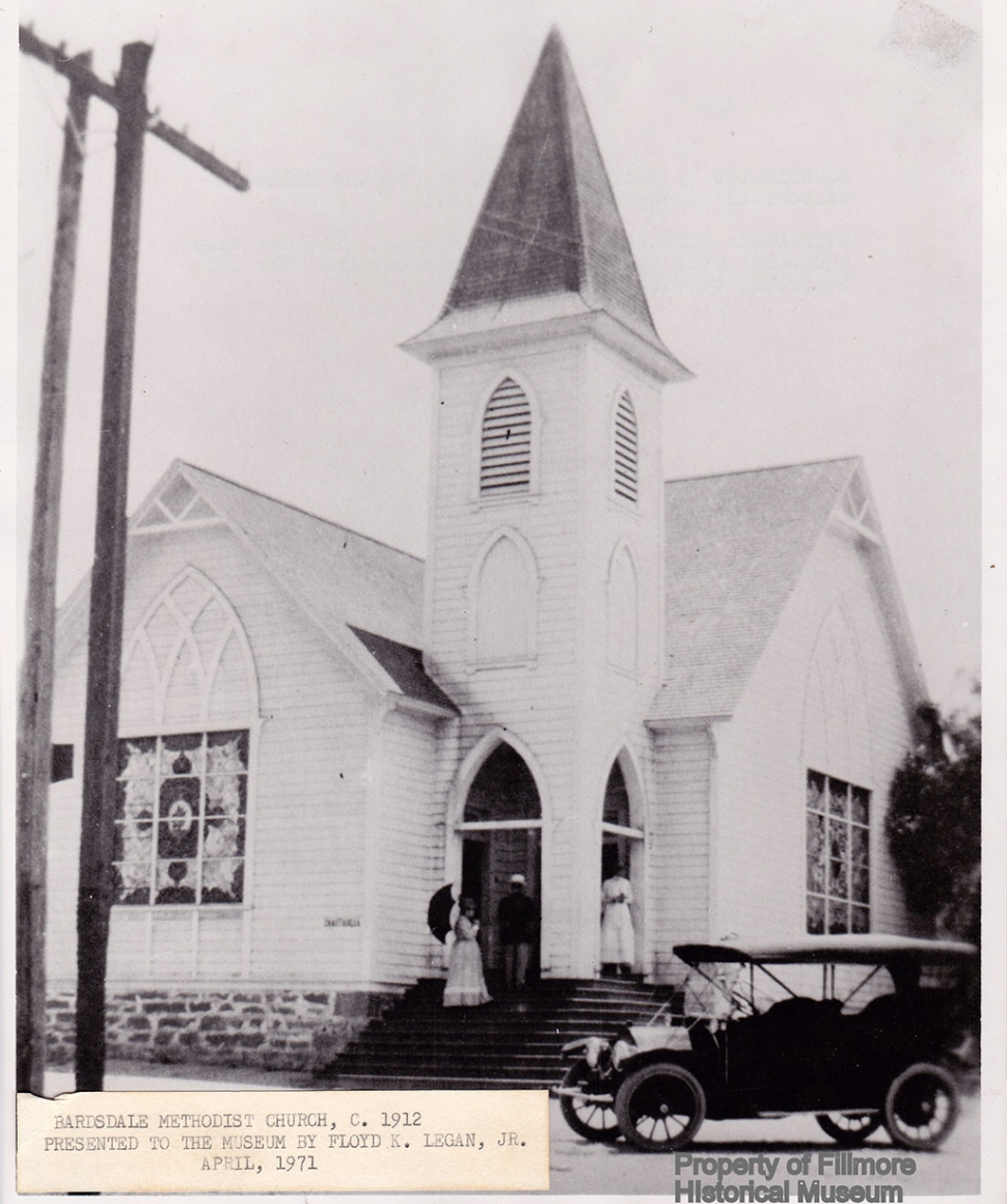 Bardsdale Methodist Church 1912.