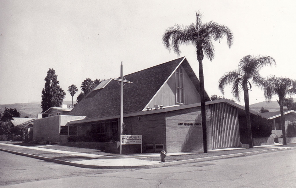 Fillmore 1st Methodist Church circa 1988.