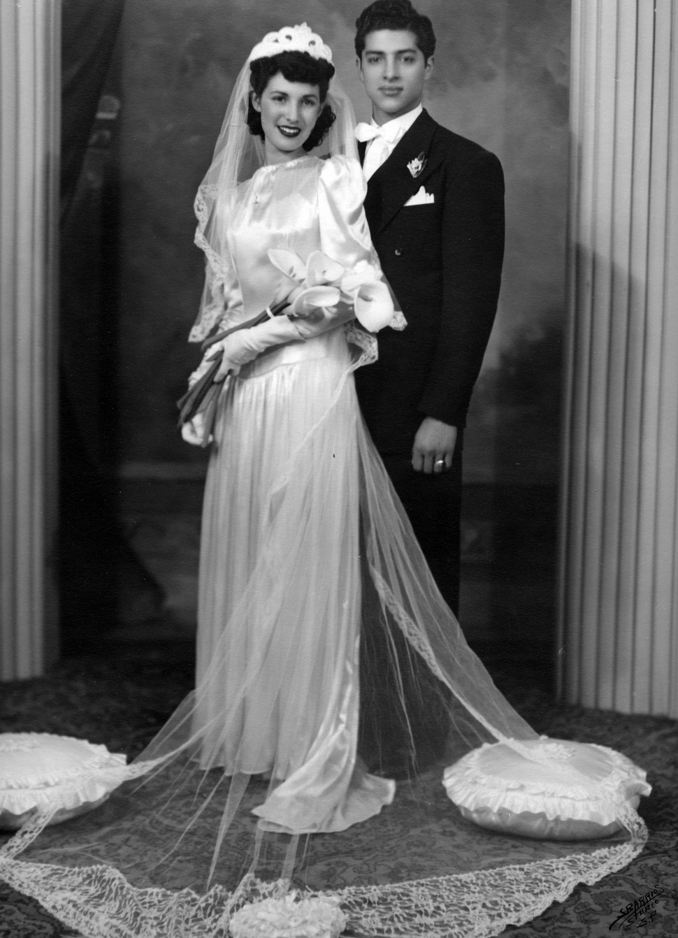 Manual and Connie Victoria Wedding Picture, date unknown. 