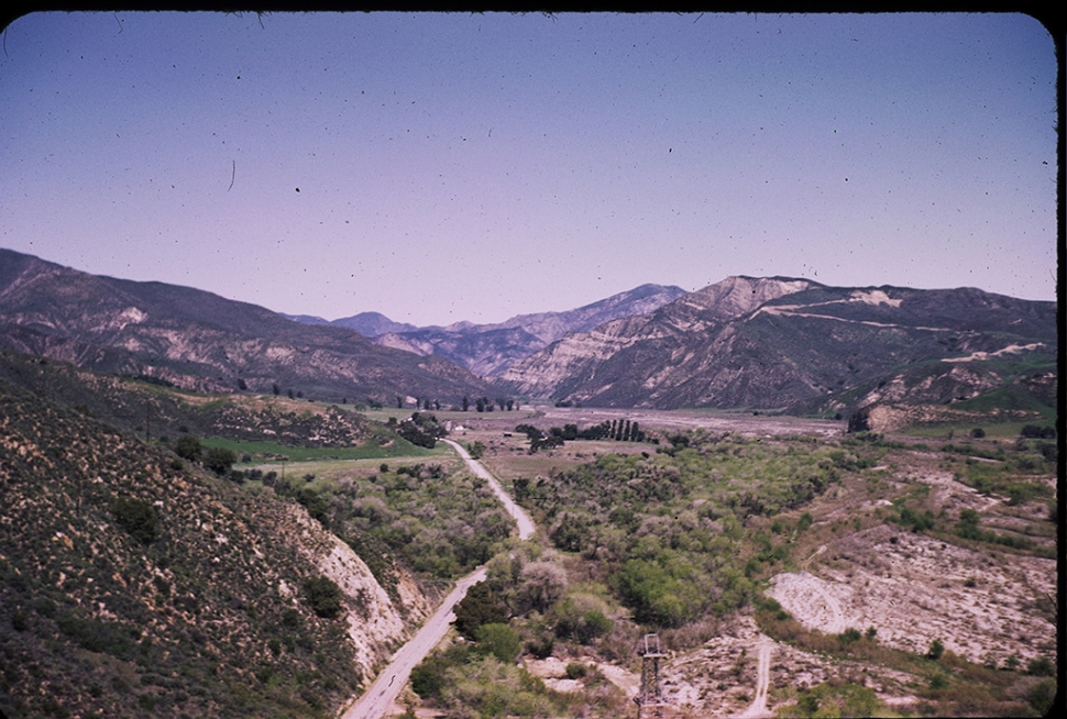 Piru Creek looking upstream before the dam.